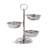 3-Tier Alloy Condiment Set