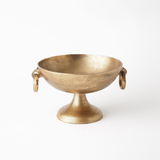 Ring Handle Bowl-Antique Brass