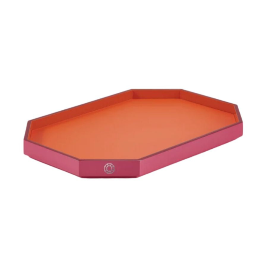 Baccarat Octogone Tray