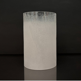 White Crackle Cylinder Hurricane
