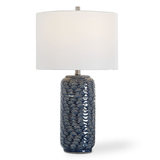 Blue Ceramic Table Lamp