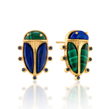 Scarab Mismatched Stud Earrings