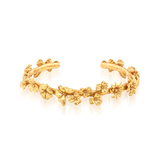 Meadow Flowers Petite Cuff-Gold