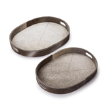 Jasper Cowhide Grey Tray