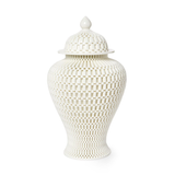 Filigree Covered Temple Jar