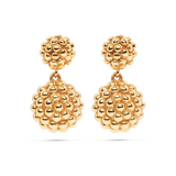 Berry Double Drop Earrings