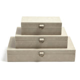 Leather D-Ring Box