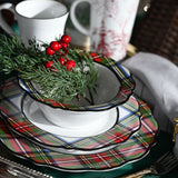 Juliska Stewart Tartan Cereal Bowl