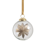 Heirloom Golden Glimmer Glass Ornament
