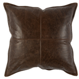 SLD Leather Pillow