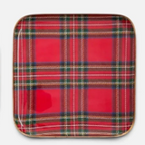 Tartan Metal Tray