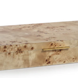 Burl Wood Veneer Box