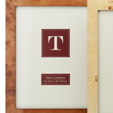 Burled Wood Photo Frame - 8 x 10