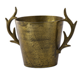 Antique Antler Bucket