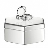 Silver-Plated Baby Keepsake Box With Lid