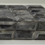 Gray Facet Bone Box