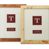 Burled Wood Photo Frame - 8 x 10