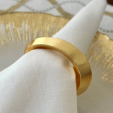 Oviform Gold Napkin Ring