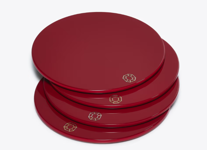 Baccarat Octogone Coasters X4