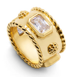 Berry Band - Clear Cubic Zirconia