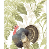 Turkey Among Ferns Guest Towels