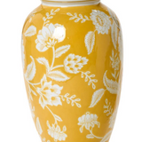 Yellow Floral Vase