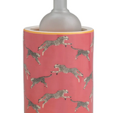 Leaping Cheetah Ice Bucket - Pink