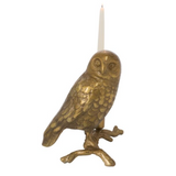 Owl's Watch Candleholder