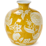Yellow Floral Vase