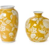 Yellow Floral Vase