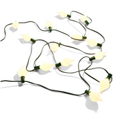 Connectable Matte White Kismet LED string Lights