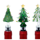 Glass Tree Bottle Stopper