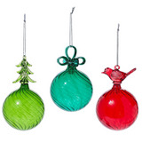 Verre Fluted Glass Ornament