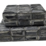 Gray Facet Bone Box