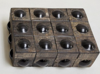 Horn Box with Black Bubbles
