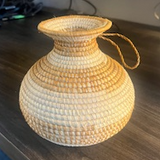 African Woven Vase