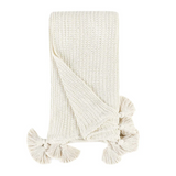 Veda Throw - Ivory