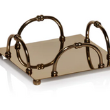 Alessia Cocktail Napkin Holder - Gold
