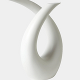 Loop Sculpture-Matte White