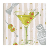 Speakeasy Paper Linen Cocktail Napkin