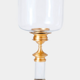 Estate Hurricane Tall - Antique Brass